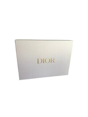 Authetic‎ Dior White And Gold Gift Box With Branded Tissue And Stuffing